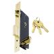 DOMUS EXPORT 90845 Door Lock for Wooden Doors with Cylinder | 2 colours