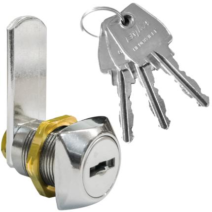 Κλειδαριά για συρτάρια & πόρτες επίπλων EMKA 7401 B με κλειδί διπλής όψης-0