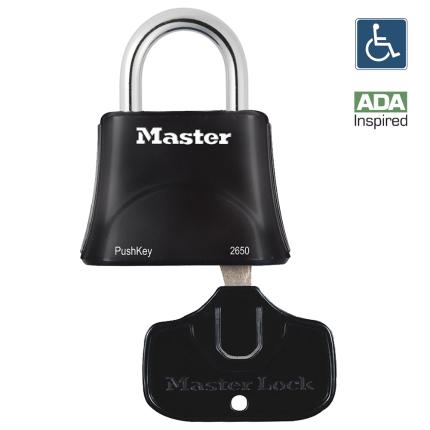 MASTER LOCK 2650EURD Push Key 60mm-0
