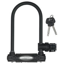 U-Lock for Bicycle or Moto 210mm & bracket for transportation MASTER LOCK 8195EURD