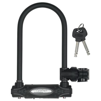 U-Lock for Bicycle or Moto 210mm & bracket for transportation MASTER LOCK 8195EURD-0