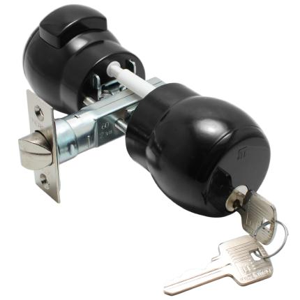MERONI Nova N14 Κλειδαριά πομόλου με κλειδί για ξενοδοχειακές μονάδες ή γραφεία | 5 χρώματα-0