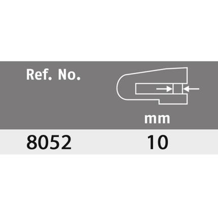 Κλειδαριά δισκόφρενου μηχανής ONGUARD Boxer 8052C | Ασημί-1