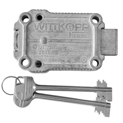 WITKOPP CAWI optima 2648 Κλειδαριά χρηματοκιβωτίου | κλειδί 95mm-0