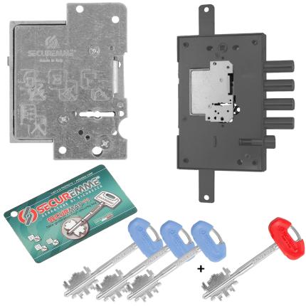 Key combination replacement kit SECUREMME PATENTED 25SM-0