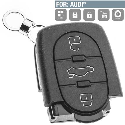 AUDI Κλειδί Κενό με 3 κουμπιά SILCA | HURSC8-0