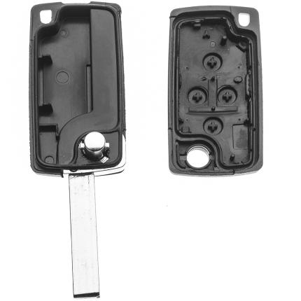 LANCIA Flip Key remote shell with 3 Buttons | HU83CRS7N-1