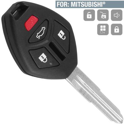 MITSUBISHI Κλειδί Κενό με 4 κουμπιά | MIT11RRS7-0
