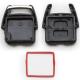 OPEL Key remote shell with 2 Buttons | HURSG2N