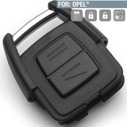 OPEL Key remote shell with 2 Buttons | HURSG2N-0