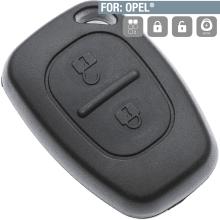 OPEL Key remote shell with 2 Buttons | VACRS2