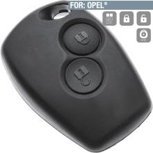 OPEL Key remote shell with 2 Buttons | VACRSA2
