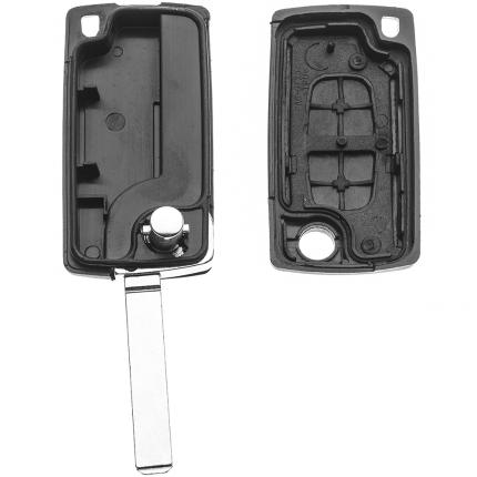 PEUGEOT Flip Key remote shell with 2 Buttons | VA2ARS2N-1