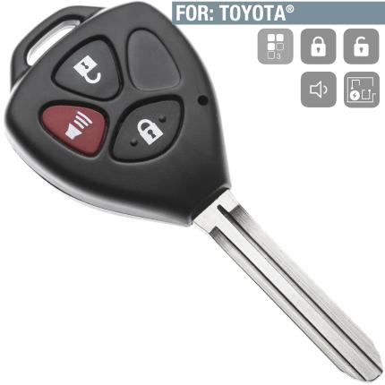 TOYOTA Key remote shell with 3 Buttons | TOY43ARS9-0