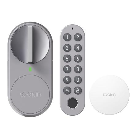 Έξυπνη κλειδαριά LOCKIN G30 με Πληκτρολόγιο, δακτυλικό αποτύπωμα και Wi-Fi-0