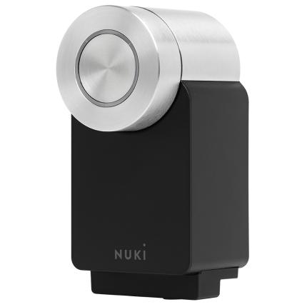 Έξυπνη Κλειδαριά Nuki Smart Lock PRO 4th Generation , Wi-Fi, Power Pack, μαύρη-0
