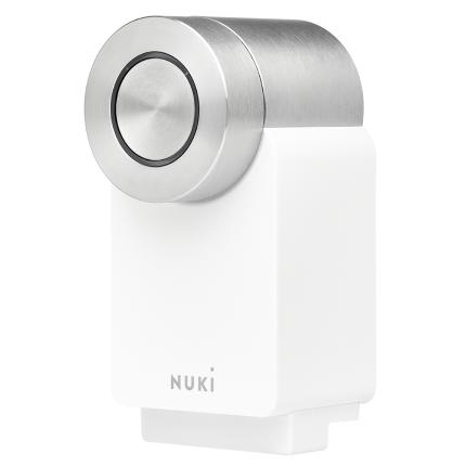 Έξυπνη Κλειδαριά Nuki Smart Lock PRO 4th Generation , Wi-Fi, Power Pack, λευκή-0