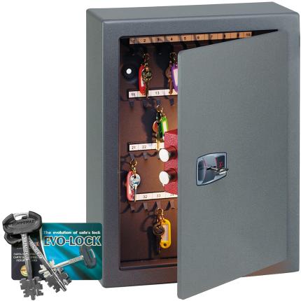 TECHNOMAX CK/40 Χρηματοκιβώτιο Κλειδοθήκη Ασφαλείας με κλεδί | 40 θέσεων-0