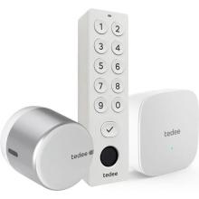 Έξυπνη Ηλ.κλειδαριά Tedee Go + Bridge WI-FI + KEYPAD PRO άνοιγμα με κινητό ιδανικό για Airbnb