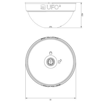 Van Lock MERONI UFO2 Κλειδαριά για πλαϊνές ή πίσω πόρτες για βανάκι-4