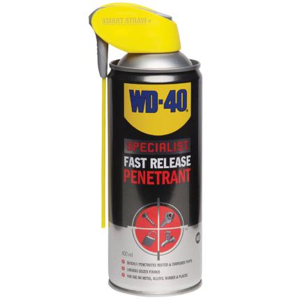 WD-40 Fast Release Penetrant Καθαριστικό - Λιπαντικό Σπρέι Υψηλής Διεισδυτικότητας 400ml-0