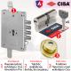 Κλειδαριά ασφαλείας θωρακισμένης CISA + Κύλινδρος ασφαλείας CISA Asix P8 + CISA Defender 06490