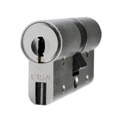 CISA RS3 S 0L3S1 Maximum Security Cylinder Euro Profile - Reversible Patent Flat Key - Controlled Duplication & Anti-Snap Steel Βars-4