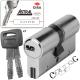 CISA ASTRAL S 0A3S1 High Security Cylinder Euro Profile - Reversible Flat Key - Anti-Snap Steel Βars