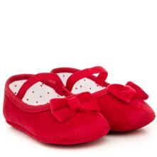 Παπούτσια με κορδέλα νεογέννητο κόκκινο Mayoral  12-09568-054 2