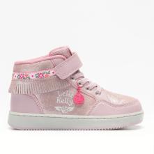 Sneaker μποτάκι για κορίτσι κρότσια ροζ Lelli Kelly  LΚΑΑ8088 ΕCΗ4