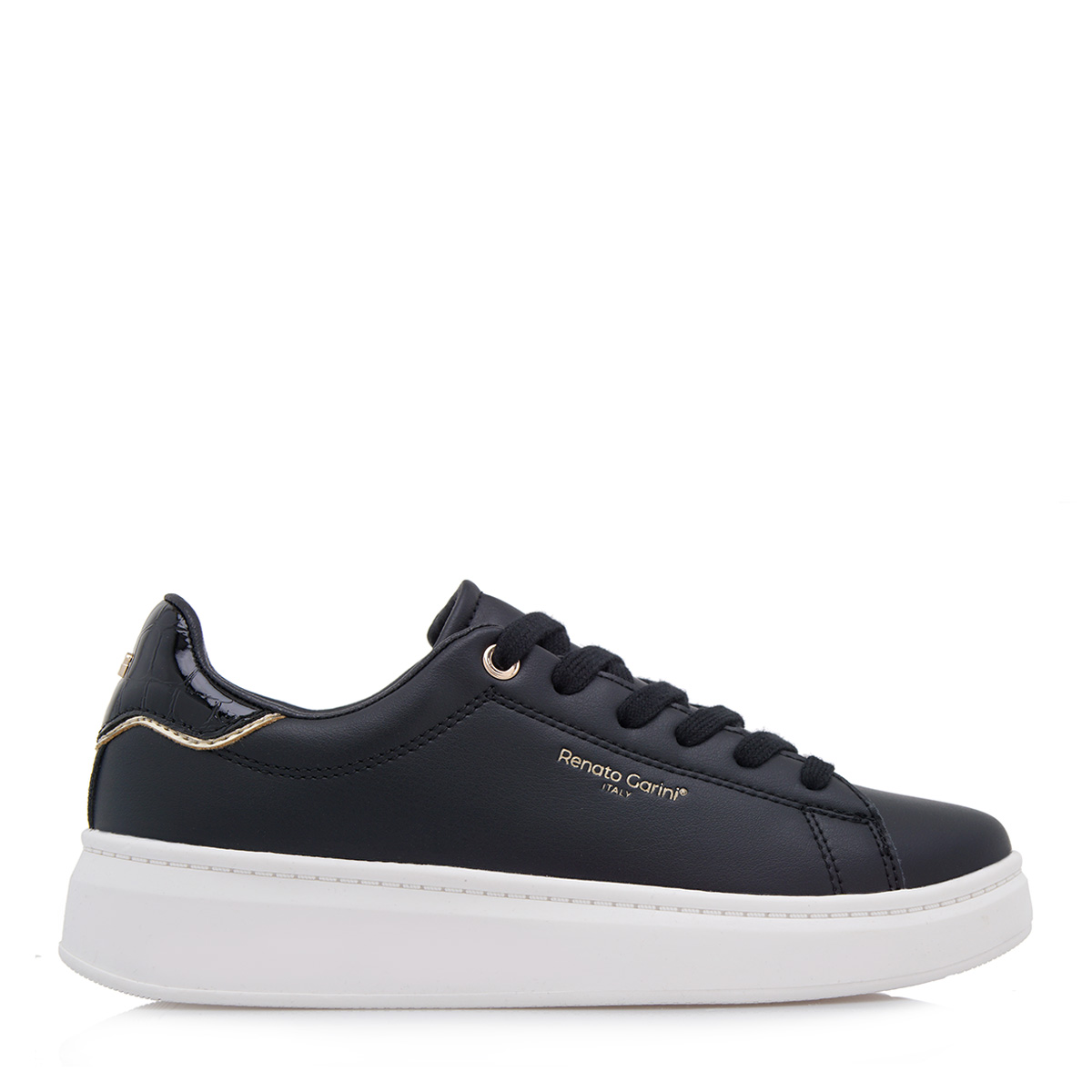 Γυναικείο Sneaker μαύρο Renato Garini  R157Q6122Β19