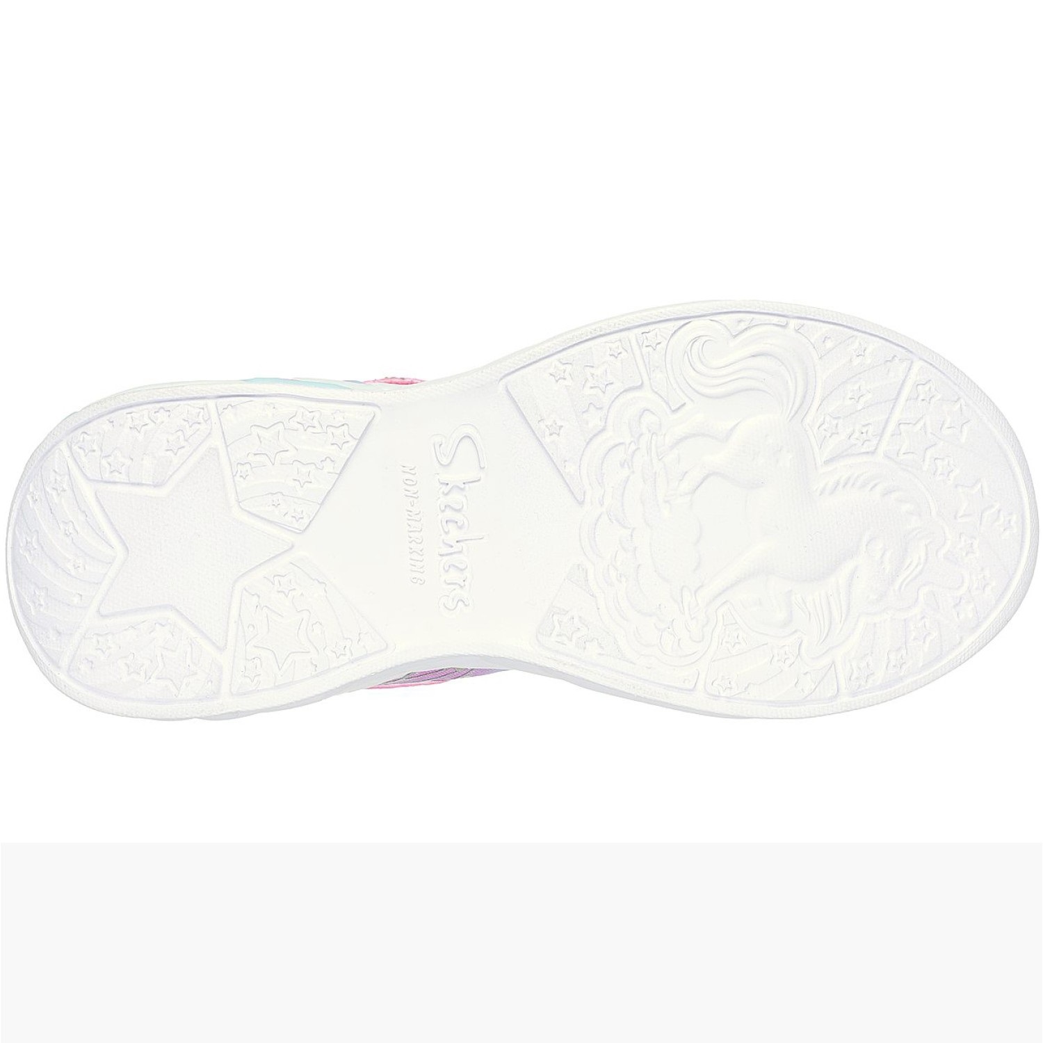 Sneaker με φωτάκια μονόκερος ροζ Skechers  302299L_ΡΚΤ  Collection SS 2024