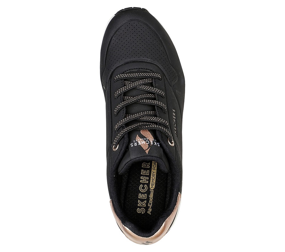 Skechers Shimmer Away Γυναικεία Sneakers Μαύρα   155196--BLK  Collection SS 2024