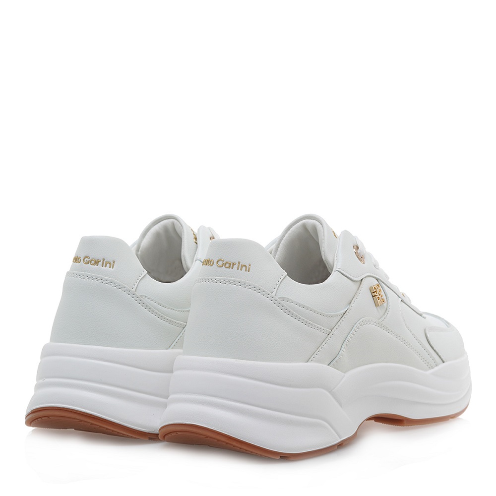 Γυναικείο sneaker σε άσπρο χρώμα Renato Garini  U119R6912651  Collection SS2025