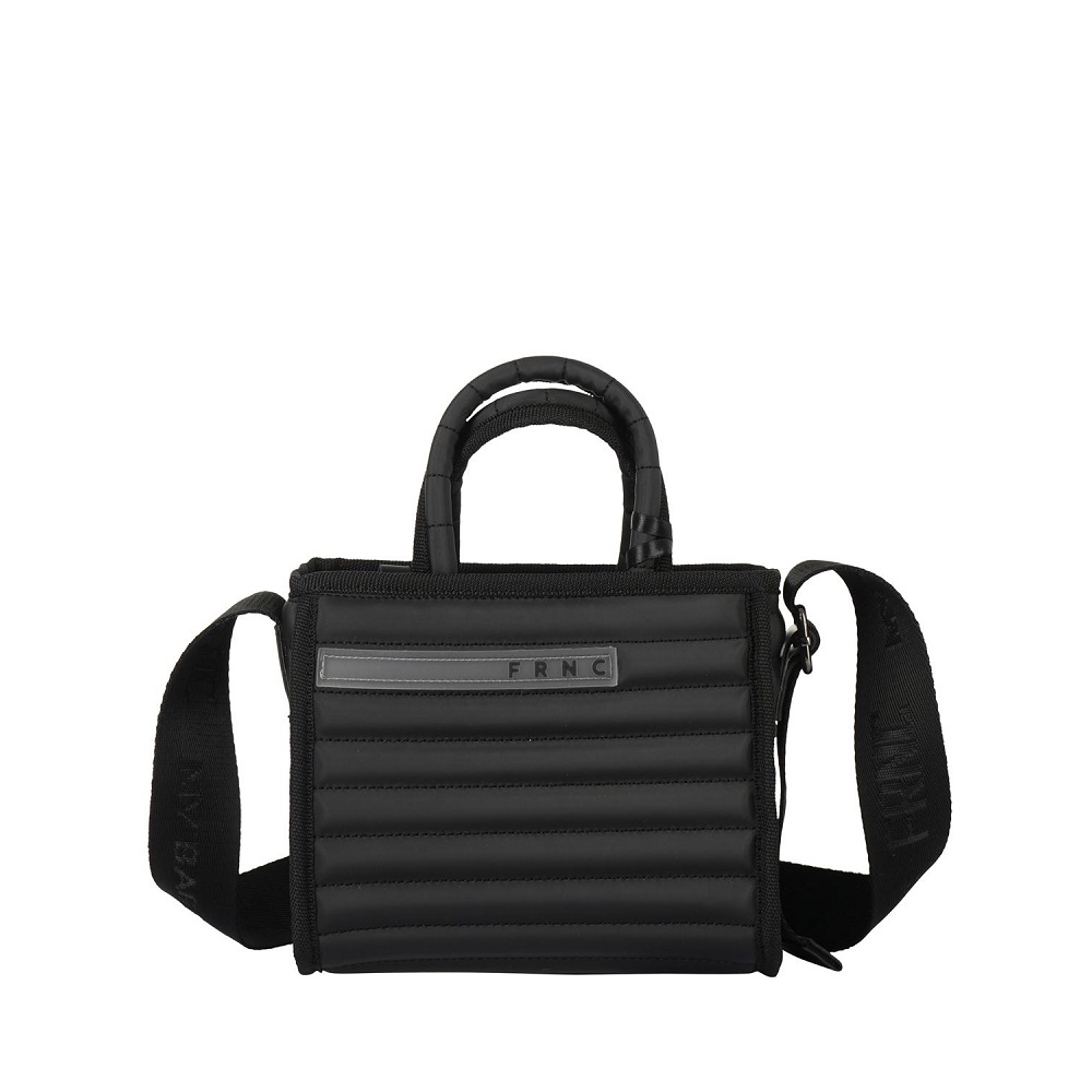 Γυναικεία τσάντα crossbody,χιαστί,ώμου σε χρυσό χρώμα FRNC 4630 BLK Collection SS2025