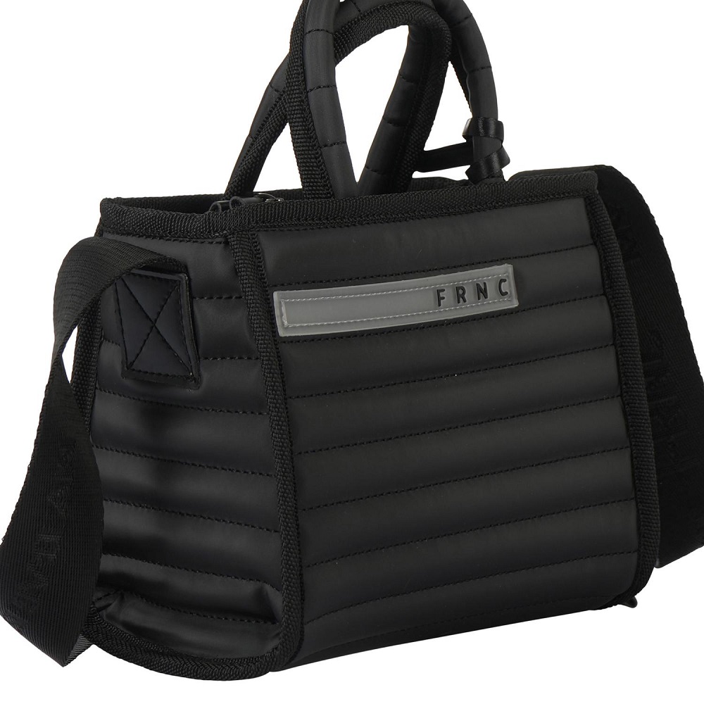 Γυναικεία τσάντα crossbody,χιαστί,ώμου σε χρυσό χρώμα FRNC 4630 BLK Collection SS2025