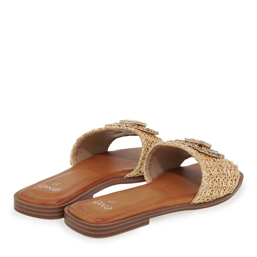 Γυναικείο σανδάλι σε μπέζ χρώμα EXE  U421Α76014Α0  Collection SS2025
