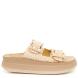 Γυναικείο δερμάτινο  σανδάλι  Fantasy Sandals  S1111 ΒΑΜΒΟΟ RΟSΕGΟLD CRΟCΟ-0
