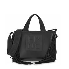 Γυναικεία Τσάντα Ώμου Μαύρη FRNC 6039 BLK