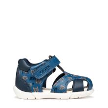 Παιδικό παπουτσοπέδιλο φια αγόρι μπλέ Geox  Β556ΕC05404C4277