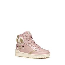 Παιδικό μποτάκι sneaker με χαριτωμένο σχέδιο λάμα και γούνινα αυτάκια Geox J56ΗΧΕ0ΒΚCΝCΑ82U  Collection FW 26/27 2