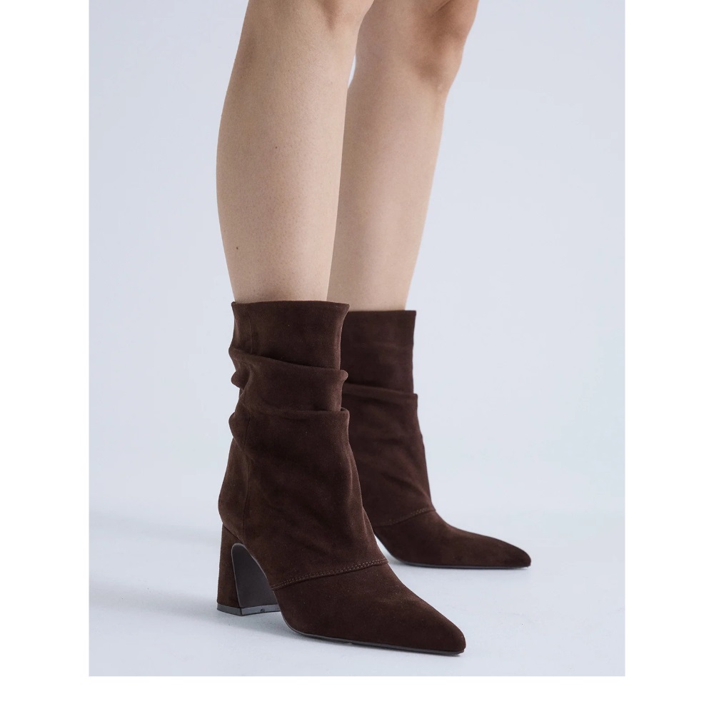 Γυναικείο μποτάκι καφέ καστόρι EXE Χ370005345 Collection Fall/Winter 206/27