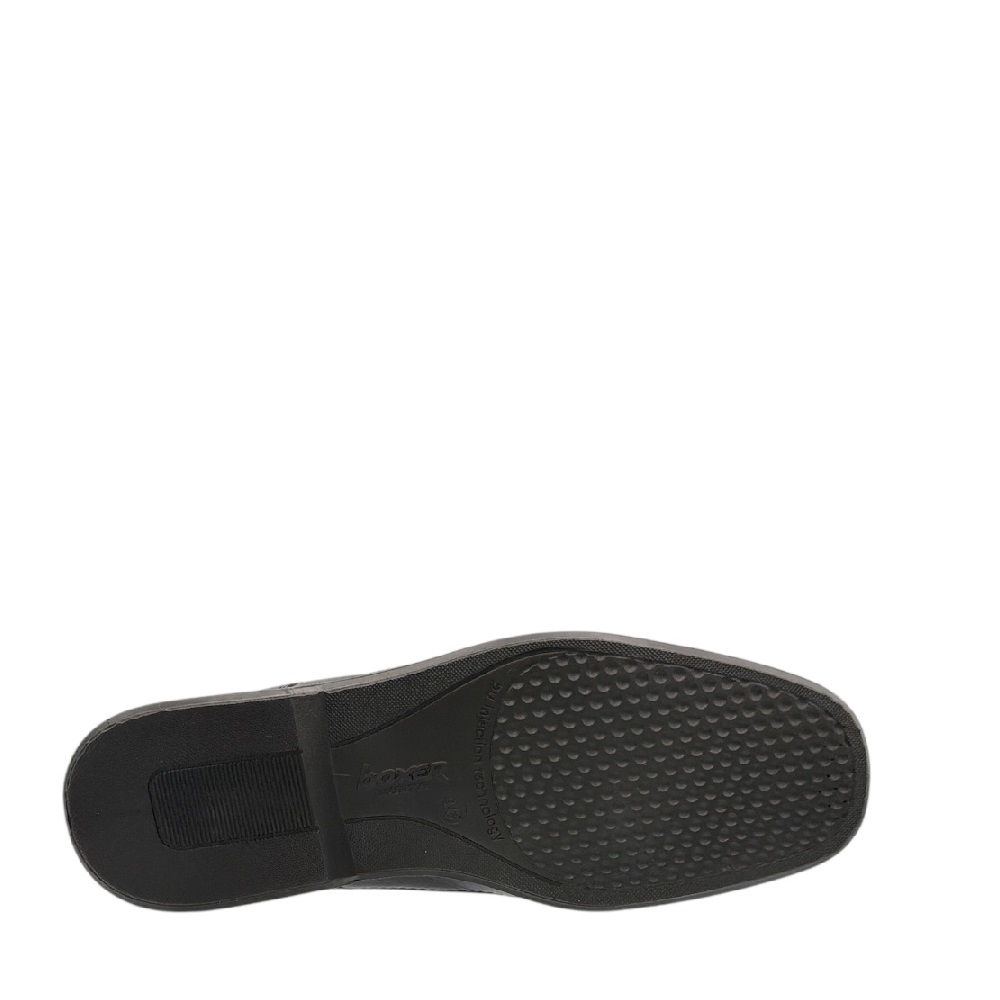 Ανδρικό δερμάτινο μοκασίνι δετό Boxer  10031 14-111