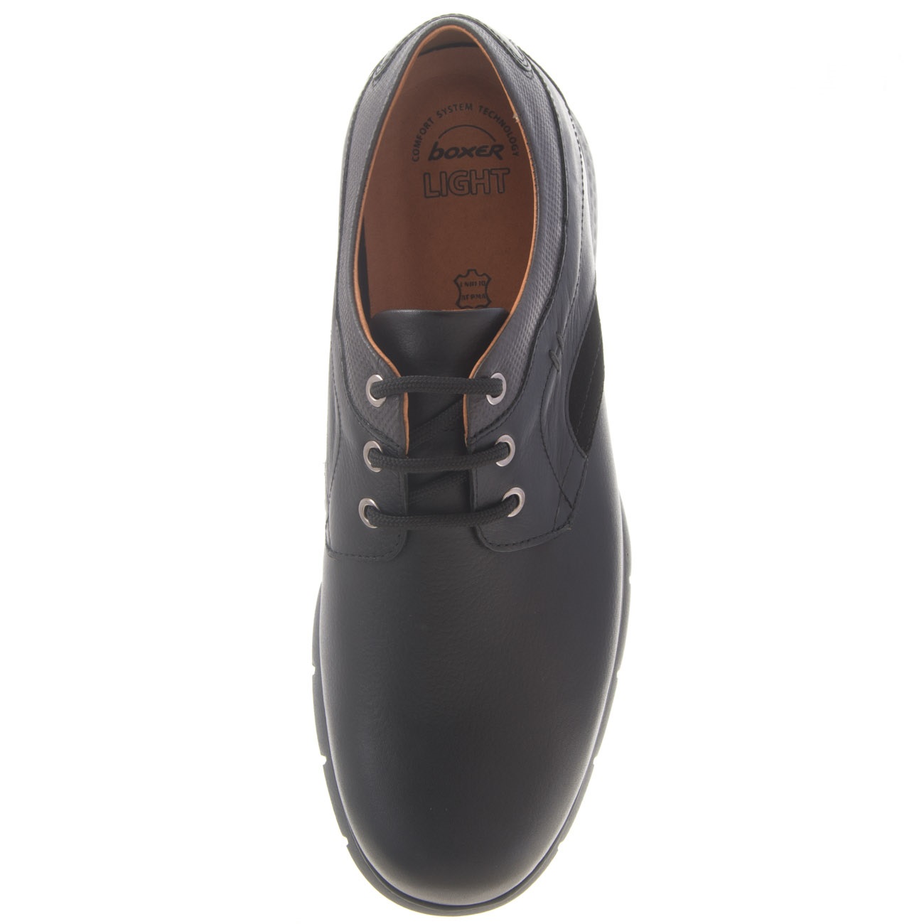 BOXER ΑΝΔΡΙΚΟ ΔΕΡΜΑΤΙΝΟ ΠΑΠΟΥΤΣΙ ΜΕ ΚΟΡΔΟΝΙ 21166