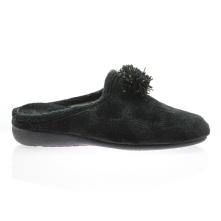 Γυναικεία παντόφλα μαύρη ADAMS SHOES 1-701-20520-29
