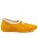 Γυναικεία παντόφλα κίτρινη Adams Shoes 1-716-21526-25-0