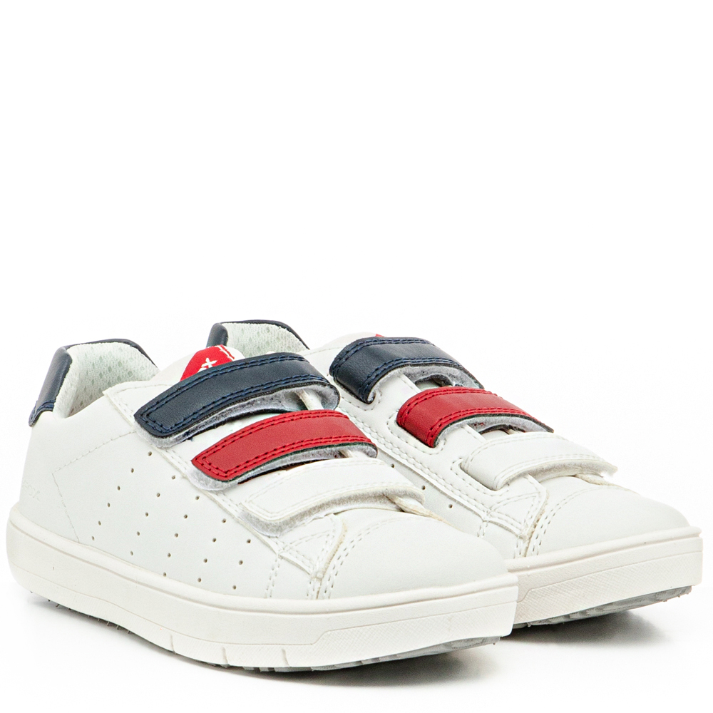 Sneaker για αγόρι λευκό Geox J25GFΑ 000ΒC C0899