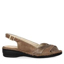 Γυναικείο Πέδιλο καφέ  Comfort Parex 11625069.Κ