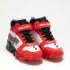 Μποτάκι Sneaker για αγόρι Bull Boys T-REX  ασπρο/κόκκινο φωτάκια DΝΑL2201  AA53-1
