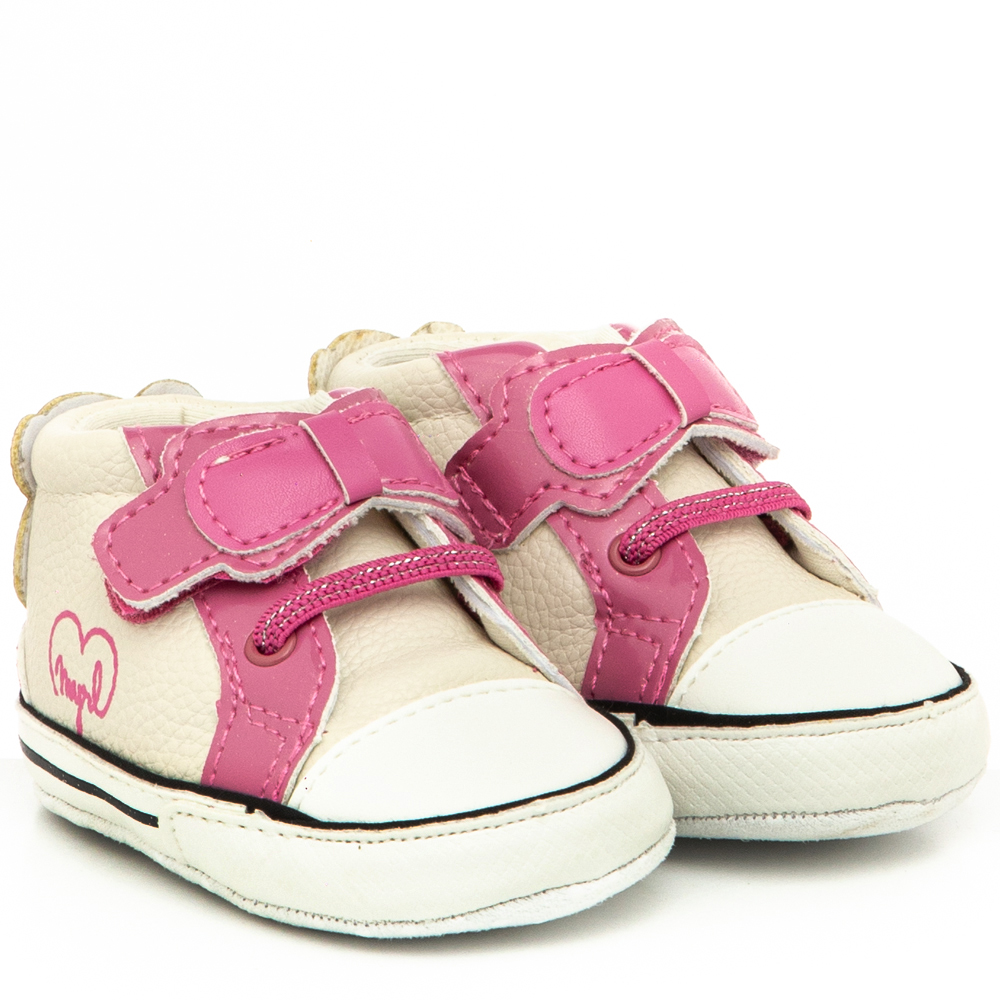 Παπούτσια κορίτσι αγκαλιάς με φιόγκο Ροζ  MAYORAL  12-09573-029